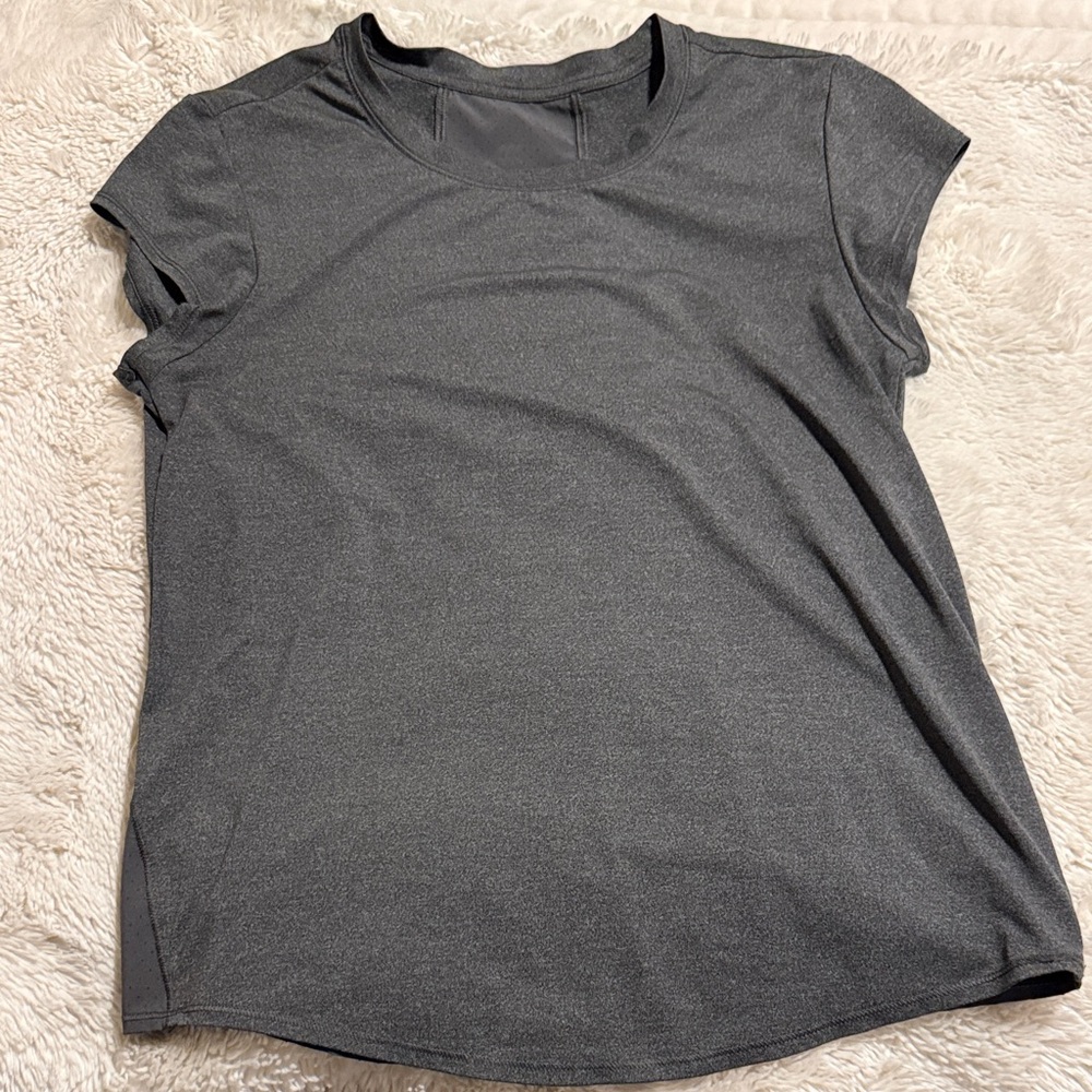 All in Motion Charcoal Short Sleeve Tee